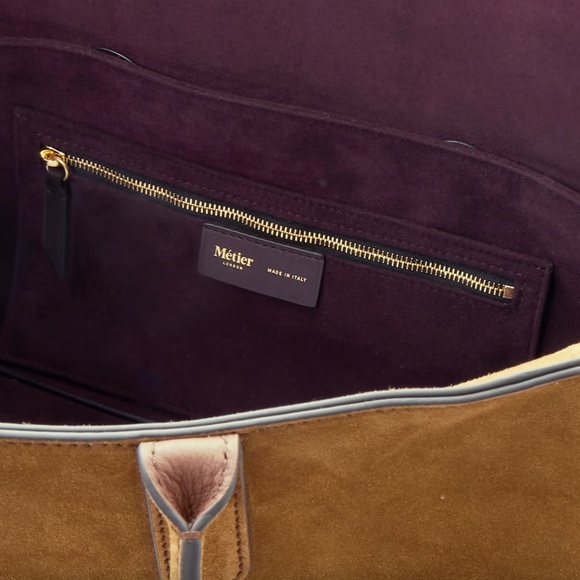 METIER - Incognito Large Suede Tote in Marrakech Color - MSRP $2950 - BNIB - Picture 3 of 10